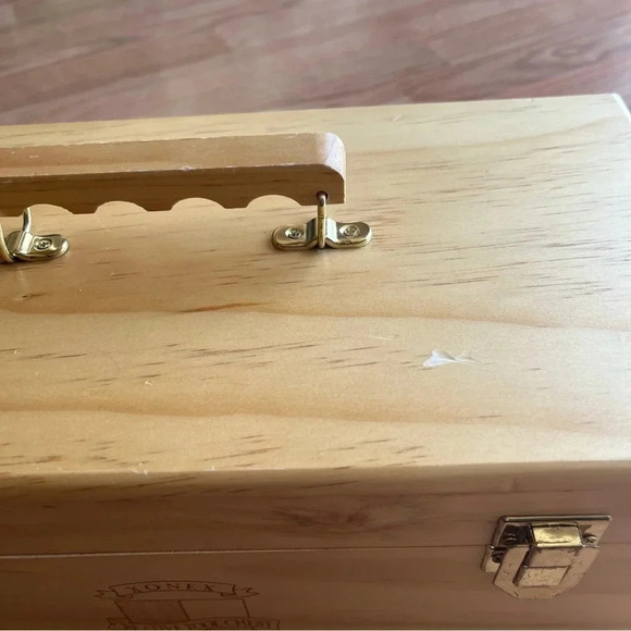 Xonex Creative Tool Chest Kids Arts Supplies Wooden Box - Picture 3 of 11